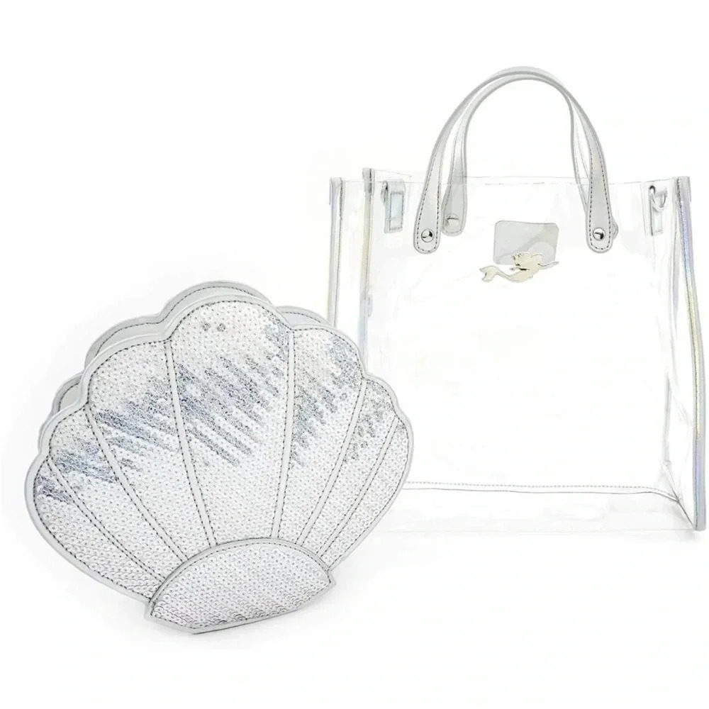 NWT Loungefly X Disney The Little Mermaid Ariel 30th Anniversary Hologram Purse - Picture 3 of 10
